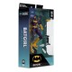 Figurine articulée de Batgirl, violet et jaune, 18 cm