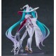 Figure articulée de Racing Miku 2024 avec plusieurs accessoires