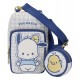Bandolera Sanrio Loungefly Pochacco de cuero sintético con diseño de Pochacco
