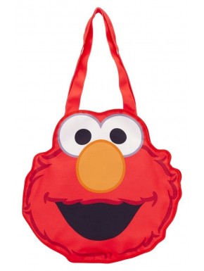 Bolsa roja con forma de Elmo de Sesame Street