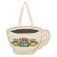 Bolsa Friends Central Perk de Loungefly en forma de taza de café