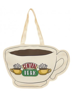 Bolsa Friends Central Perk de Loungefly en forma de taza de café