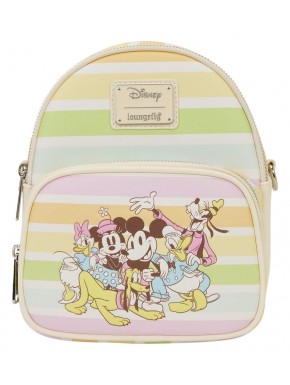 Bandolera de rayas arcoíris con personajes de Disney