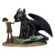 Estatua PVC Toothless y Hiccup de Beast Kingdom de 15 cm