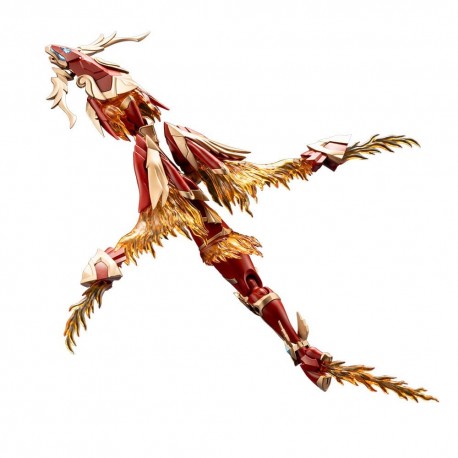 Maqueta XenoAlma Blaze Ophis roja y dorada Kotobukiya