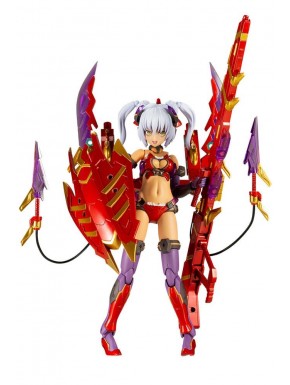 Modèle Frame Arms Girl Hresvelgr Rufus 15 cm en rouge et violet