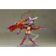 Modèle Frame Arms Girl Hresvelgr Rufus 15 cm en rouge et violet
