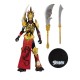 Figura articulada Mandarin Spawn de 18 cm con armadura dorada