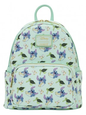 Mochila mini azul con diseño de Lilo & Stitch