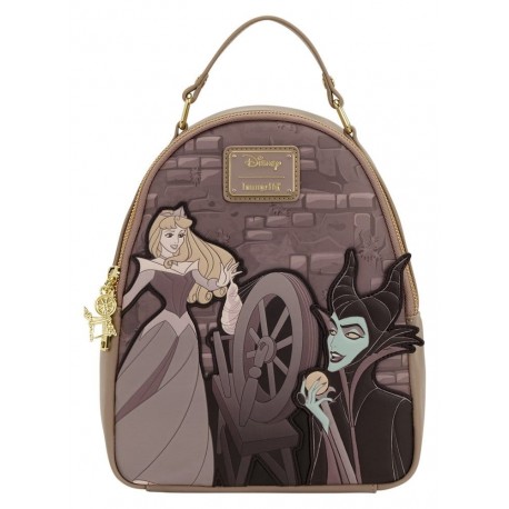 Mochila mini Disney Loungefly Bella Durmiente con rueda giratoria