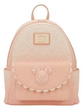 Mochila mini rosa de Disney Mickey por Loungefly