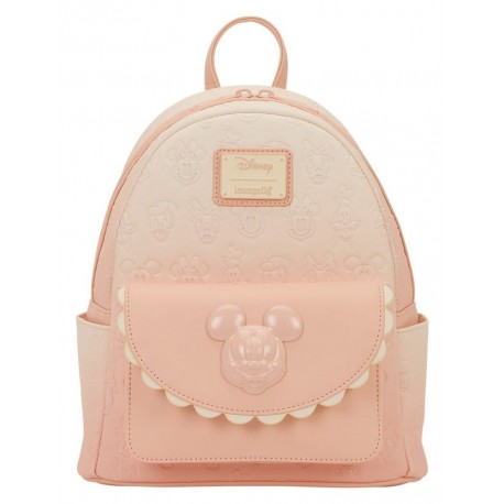 Mochila mini rosa de Disney Mickey por Loungefly