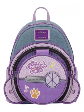 Mochila Mini Cheetah Girls Disney by Loungefly en violeta y azul