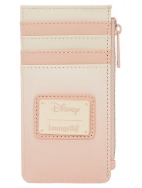 Portefeuille Disney Loungefly Mickey & Friends rose et blanc