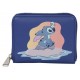 Portefeuille bleu de Lilo & Stitch par Loungefly