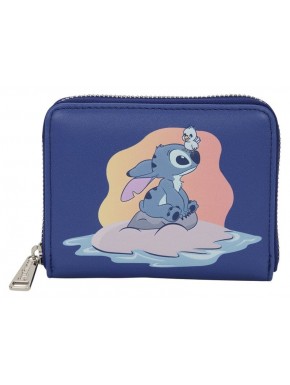 Portefeuille bleu de Lilo & Stitch par Loungefly