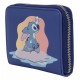 Portefeuille bleu de Lilo & Stitch par Loungefly