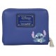 Portefeuille bleu de Lilo & Stitch par Loungefly
