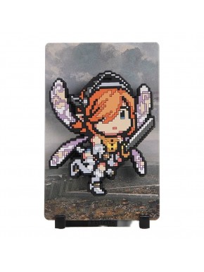 Figura metálica magnética Metaphor ReFantazio pixel art