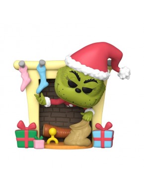 Figura de vinilo del Grinch con saco, POP! Deluxe
