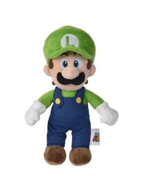 Peluche Luigi 20 cm con diseño de Super Mario