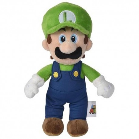 Peluche Luigi 20 cm con diseño de Super Mario
