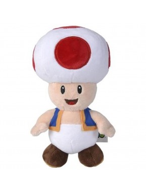 Peluche Toad Super Mario de 20 cm