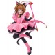 Estátua Cardcaptor Sakura fantasia de gato preto 22 cm
