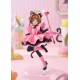 Estátua Cardcaptor Sakura fantasia de gato preto 22 cm