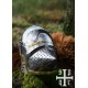 Casco medieval Houndskull Bascinet de acero 1.6 mm