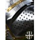 Casco medieval Houndskull Bascinet de acero 1.6 mm