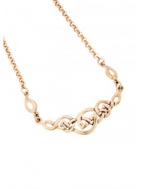 Collar de bronce con nudo celta de Battle-Merchant
