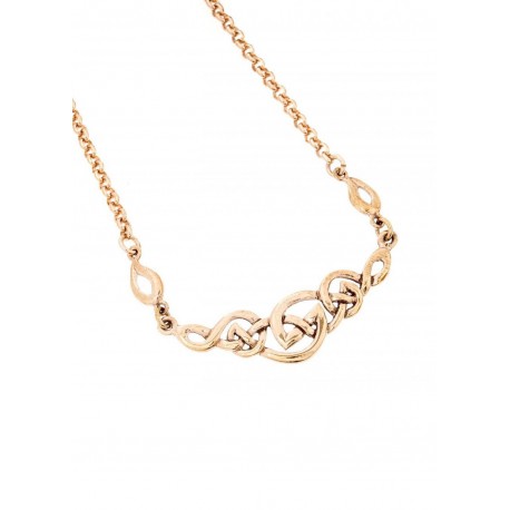 Collar de bronce con nudo celta de Battle-Merchant