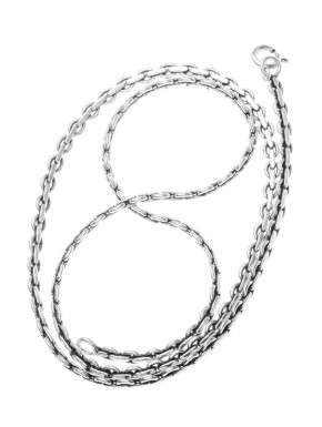 Collier viking en argent sterling 55 cm
