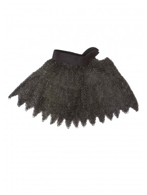 Aventail cotte de mailles FRW avec cuir et rivets