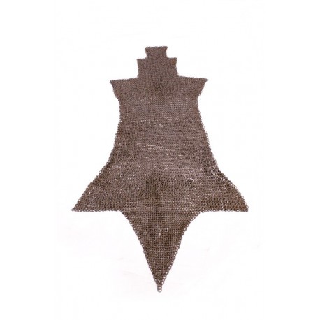 Chausses en cotte de mailles FRW 8 mm pour protection médiévale