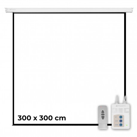 Tela de projeção elétrica Phoenix de 135 polegadas