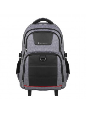Sac à dos à roulettes Phoenix Discovery en gris et noir