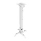 Support de plafond blanc pour projecteur Tooq PJ2012T-W