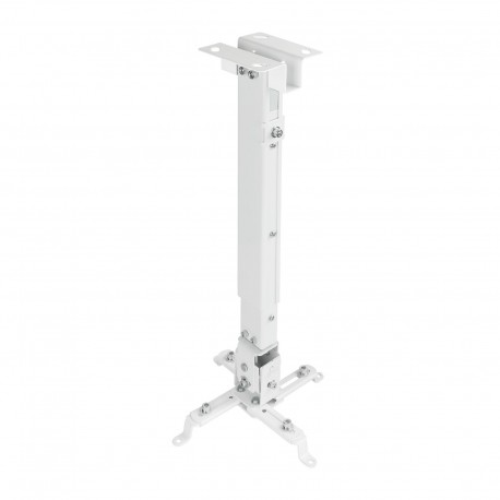 Support de plafond blanc pour projecteur Tooq PJ2012T-W