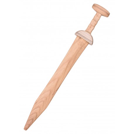 Gládio de prática em madeira romano de 70 cm