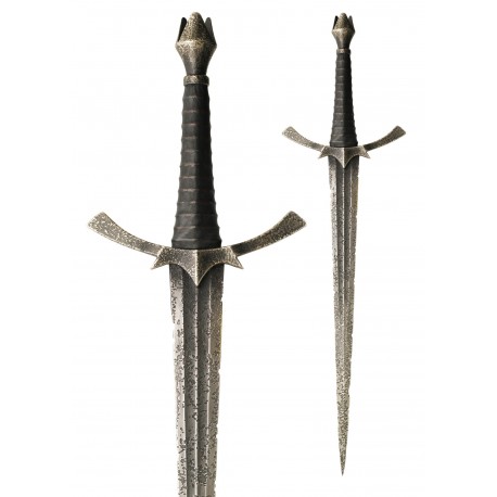 Réplique de la dague de Morgul des Nazgûl montée sur présentoir