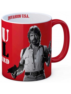 Taza Chuck Norris See You in Hell