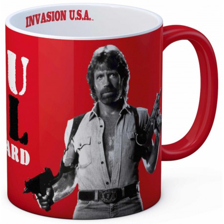 Taza Chuck Norris See You in Hell
