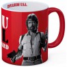 Caneca Chuck Norris See You in Hell
