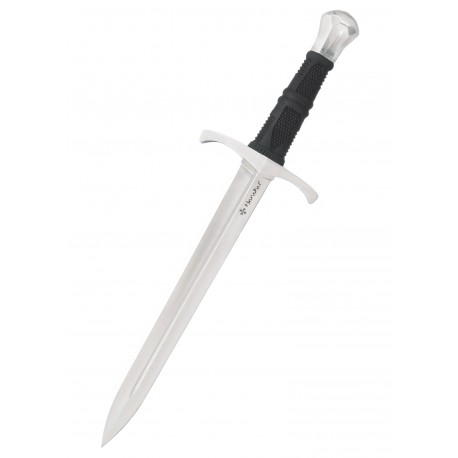 Dague Honshu Crusader Quillon avec fourreau en cuir