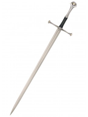 Réplica de Narsil, espada de Elendil com suporte de parede.