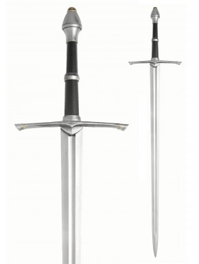 Espada del Montaraz de Aragorn con soporte de madera
