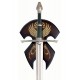 Espada del Montaraz de Aragorn con soporte de madera