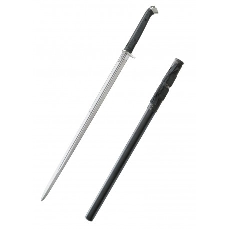 Épée Honshu Boshin à double tranchant avec fourreau
